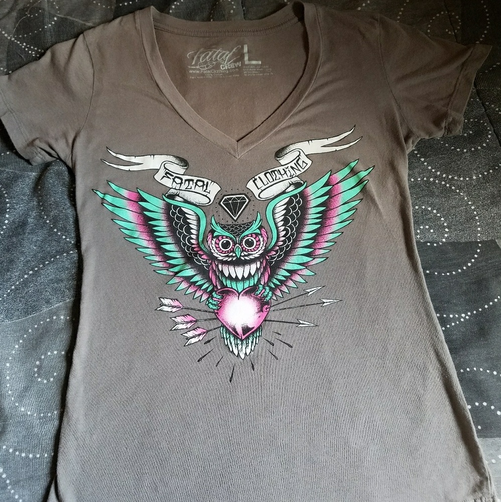 FATAL Light gray shirt