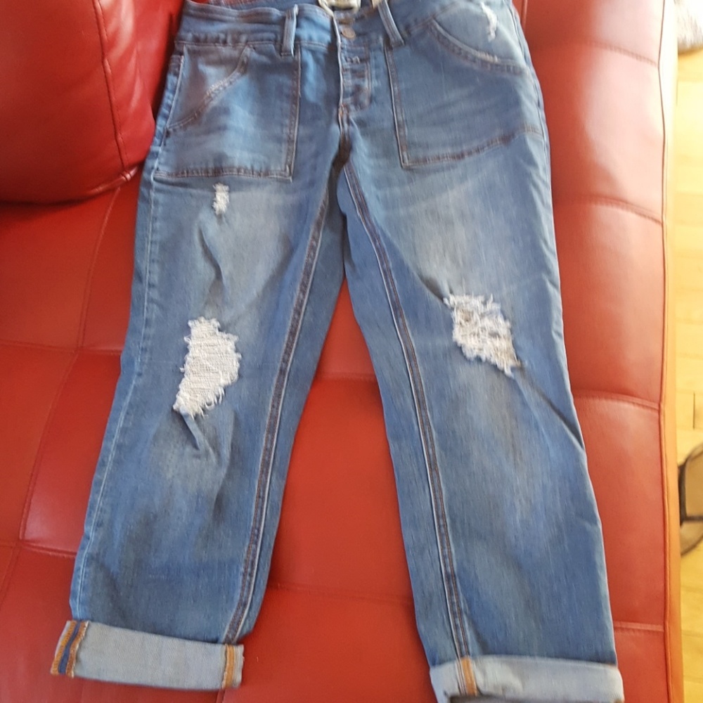 Ladies size 7 Indigo Rein crops