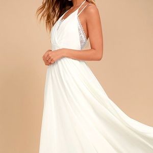Beautiful white maxi Dress
