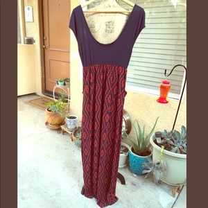 🔥REDUCED🔥 Boho Maxi Dress with Pockets