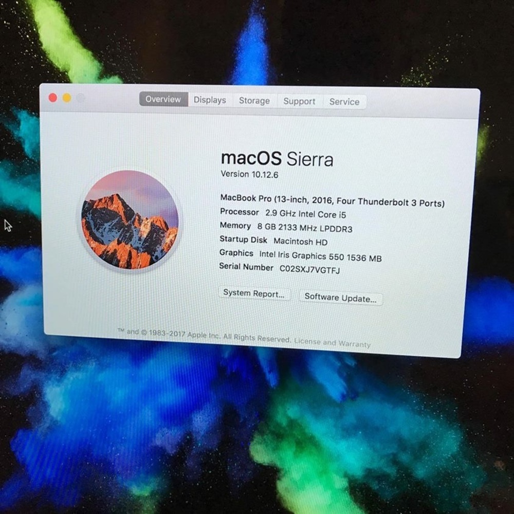 MacBook Pro 2017 - Picture 6 of 8