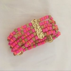 Lilly Pulitzer beaded bracelet