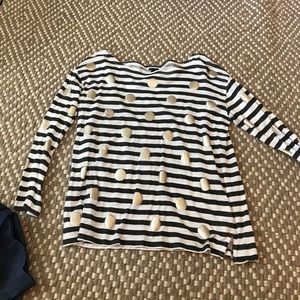 J. Crew Polka Dot Shirt