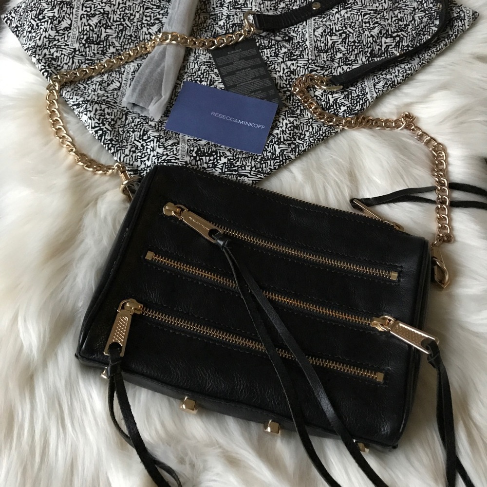 ✨ REBECCA MINKOFF Mini 5 Zip Crossbody ✨