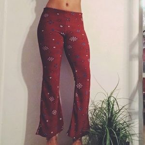 Zara Hippie Bell Bottom Pants ☮️