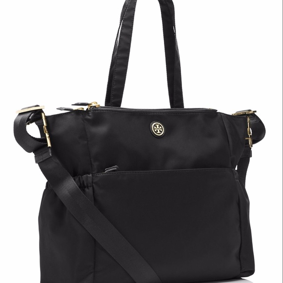 Authentic Tory Burch Travel Nylon Baby Bag in Navy - Picture 2 of 8