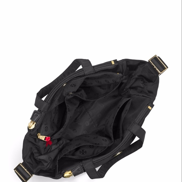 Authentic Tory Burch Travel Nylon Baby Bag in Navy - Picture 5 of 8