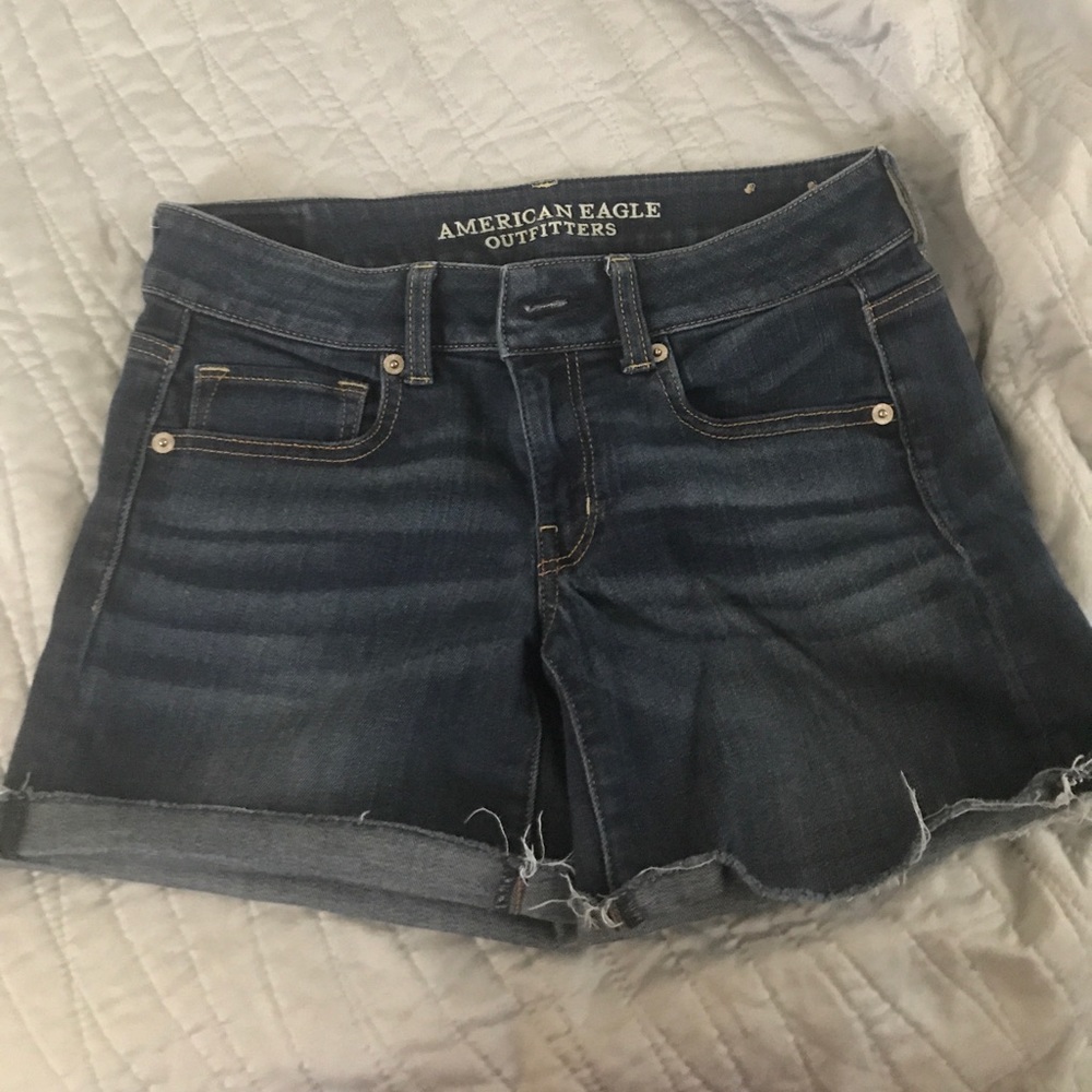 american eagle jean shorts