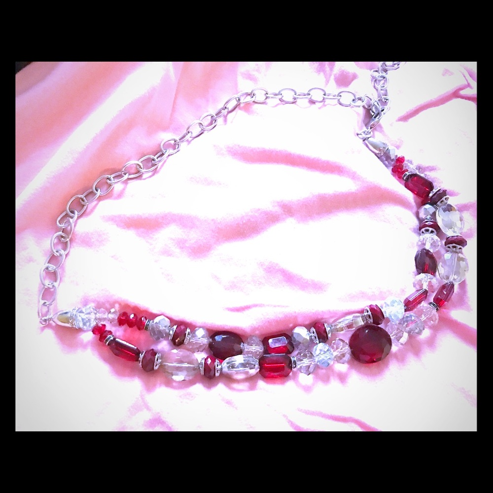 Red Beaded Jewel belt
