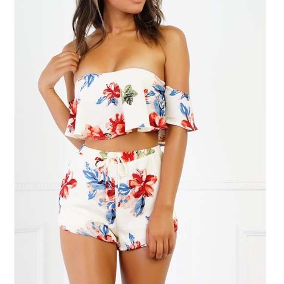 Floral 2 piece set - Picture 1 of 3