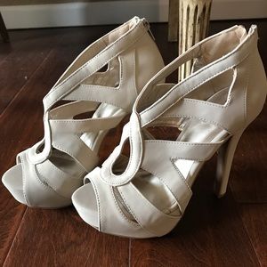High heel shoes