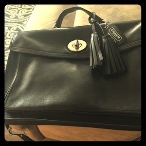 Coach briefcase bag