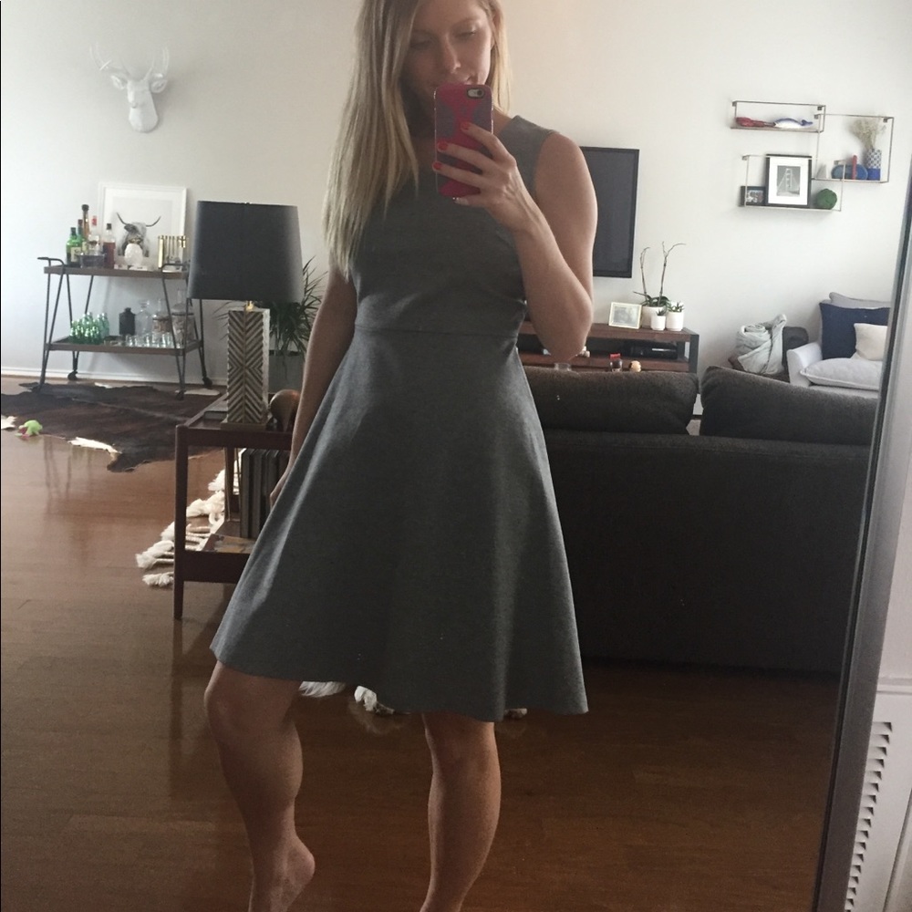 Grey work dress