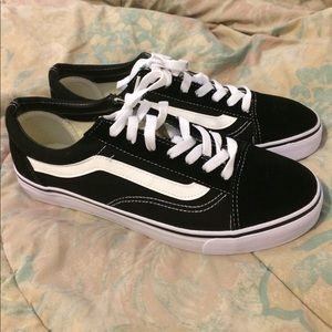 Black vans brand new