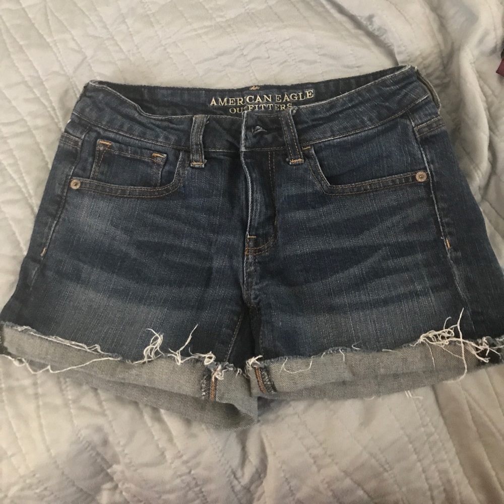 American eagle jean shorts