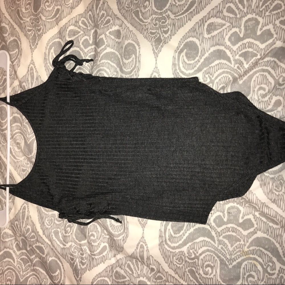 Grey body suit from anthology (boutique)