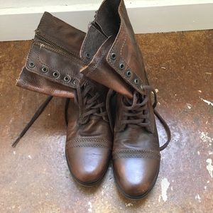 Steve Madden Combat Boots