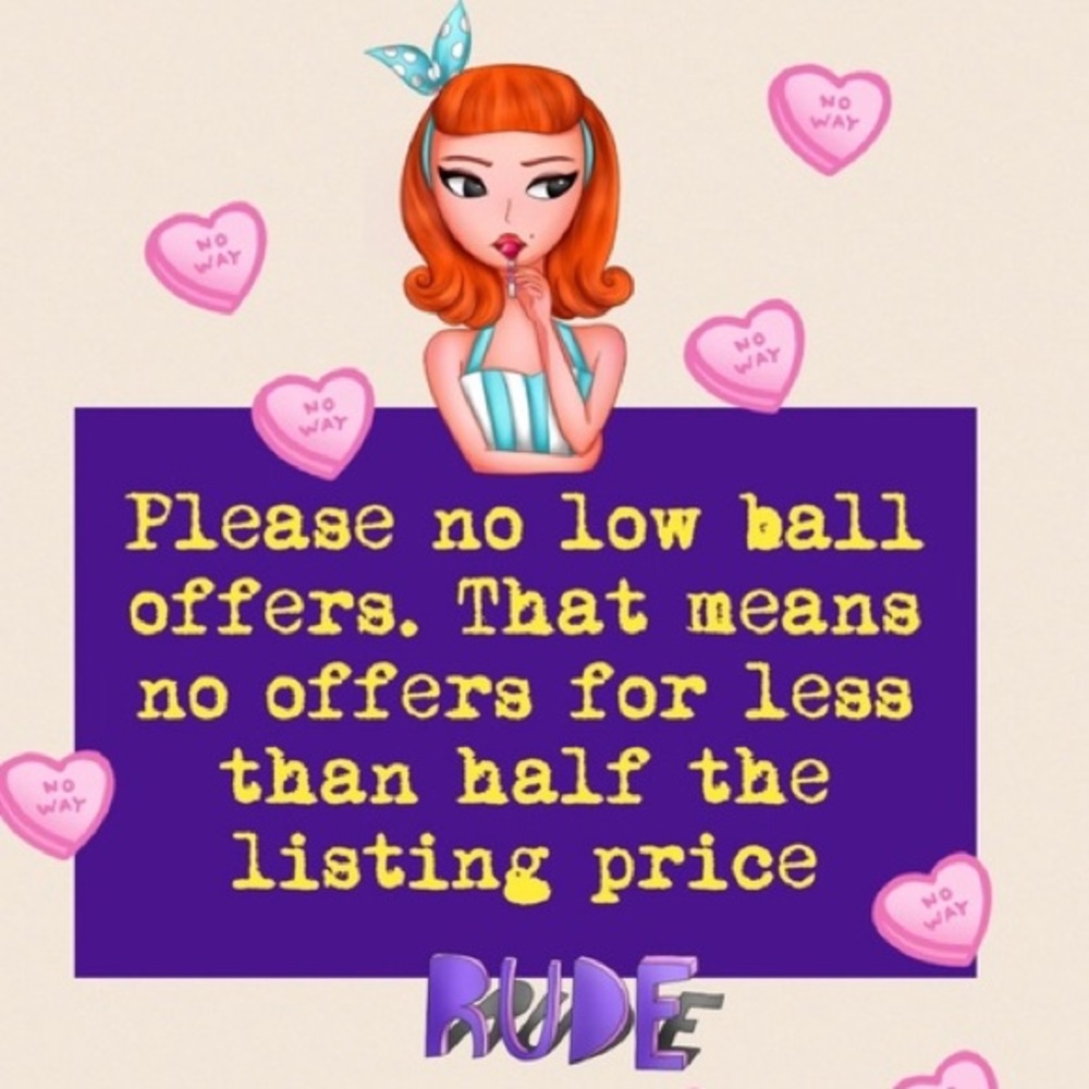 NO LOWBALL OFFERS 🚫🚫