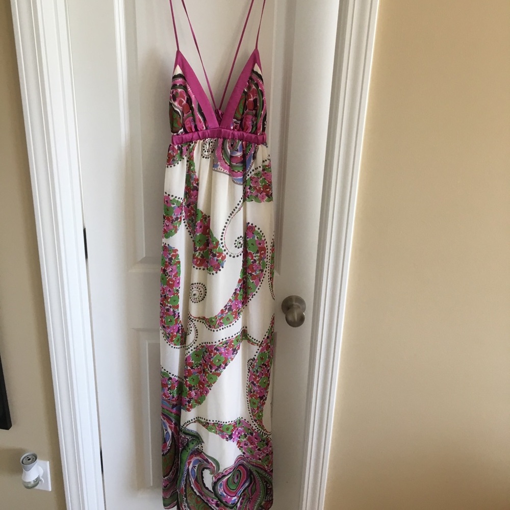 ✨NWOT✨ Showstopping Backless Floral Maxi Dress