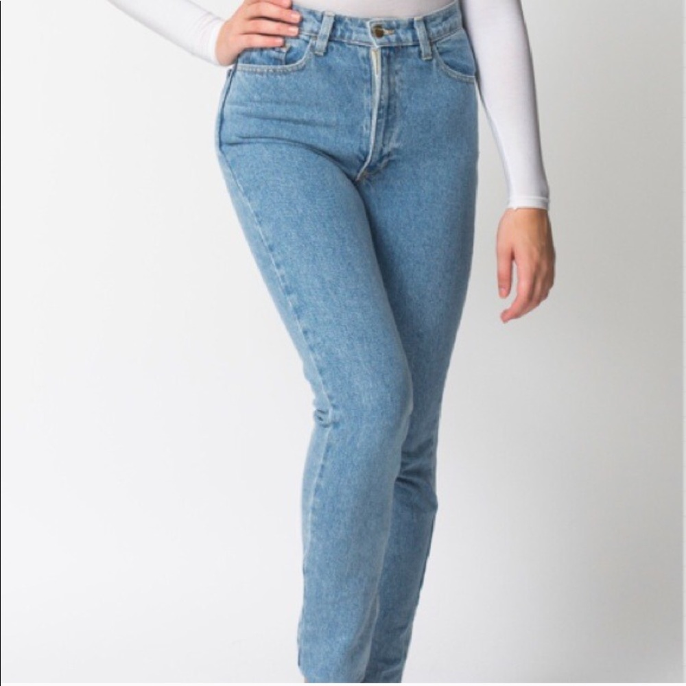 American Apparel High Waisted Jeans ✨