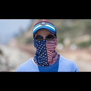 Faceshield, bandana, neck protection