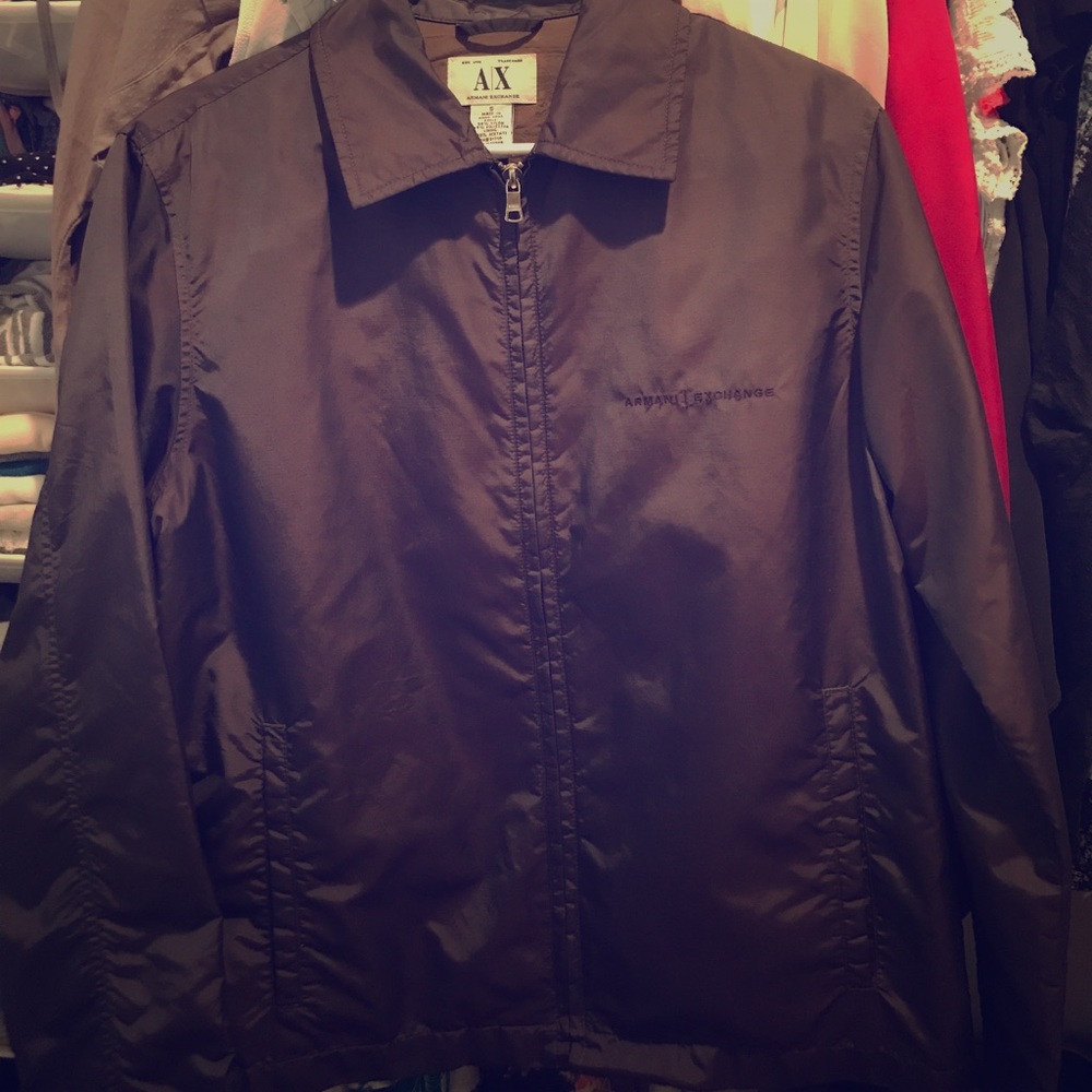 Armani exchange rain jacket