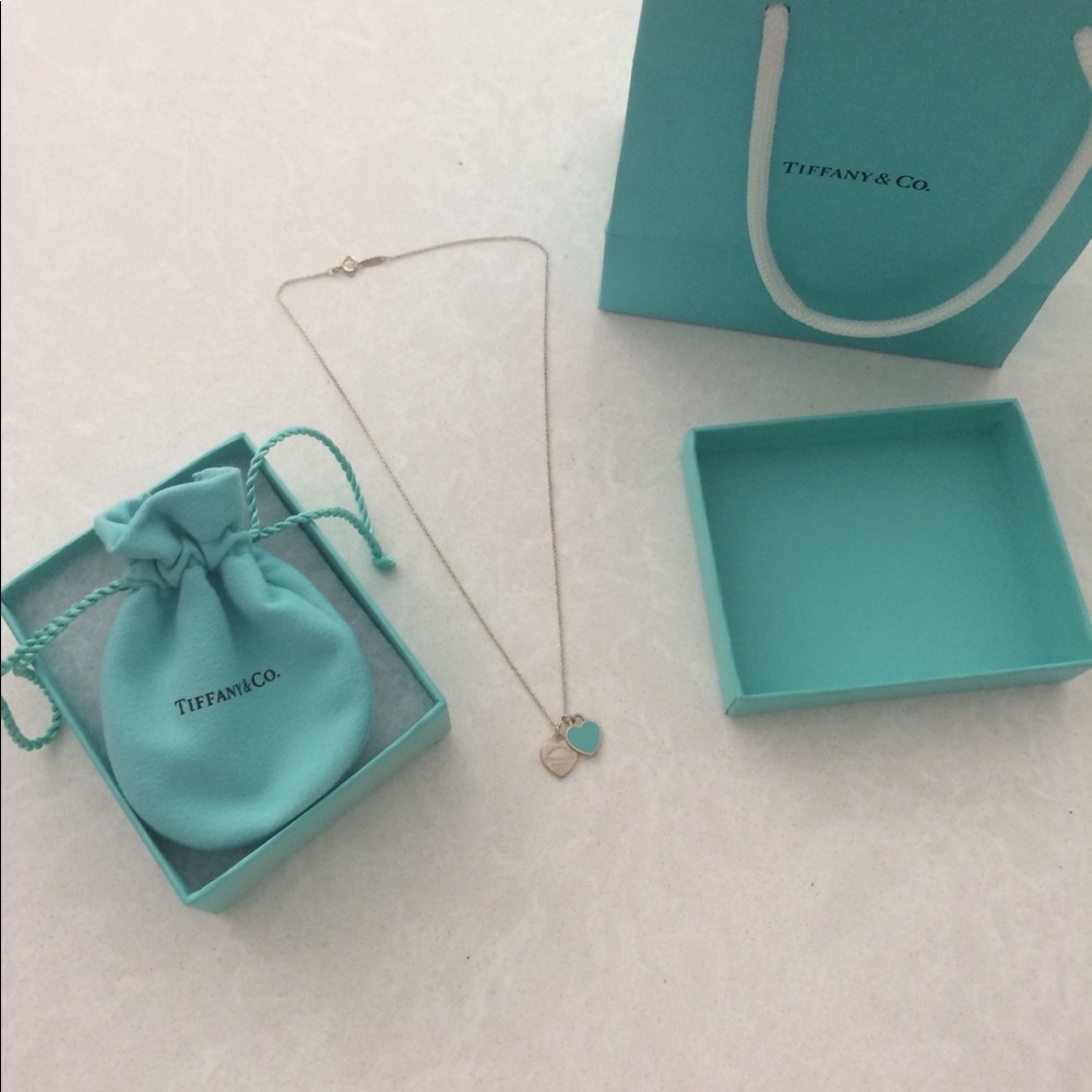 Return to Tiffany Double Heart necklace