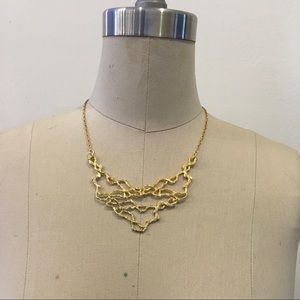 Branch Necklace 14 KT Plate NEW Jessica Elliot