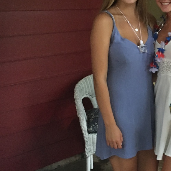 Light blue L.A. Hearts dress from PacSun - Picture 2 of 4