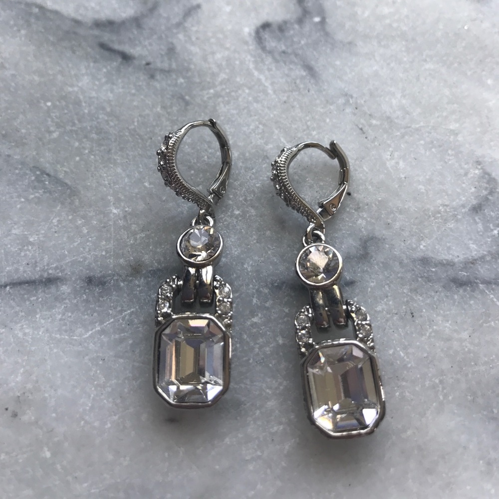 Nadri crystal earrings