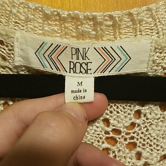 Adorable cream colored sweater! Size Medium! - Picture 2 of 4