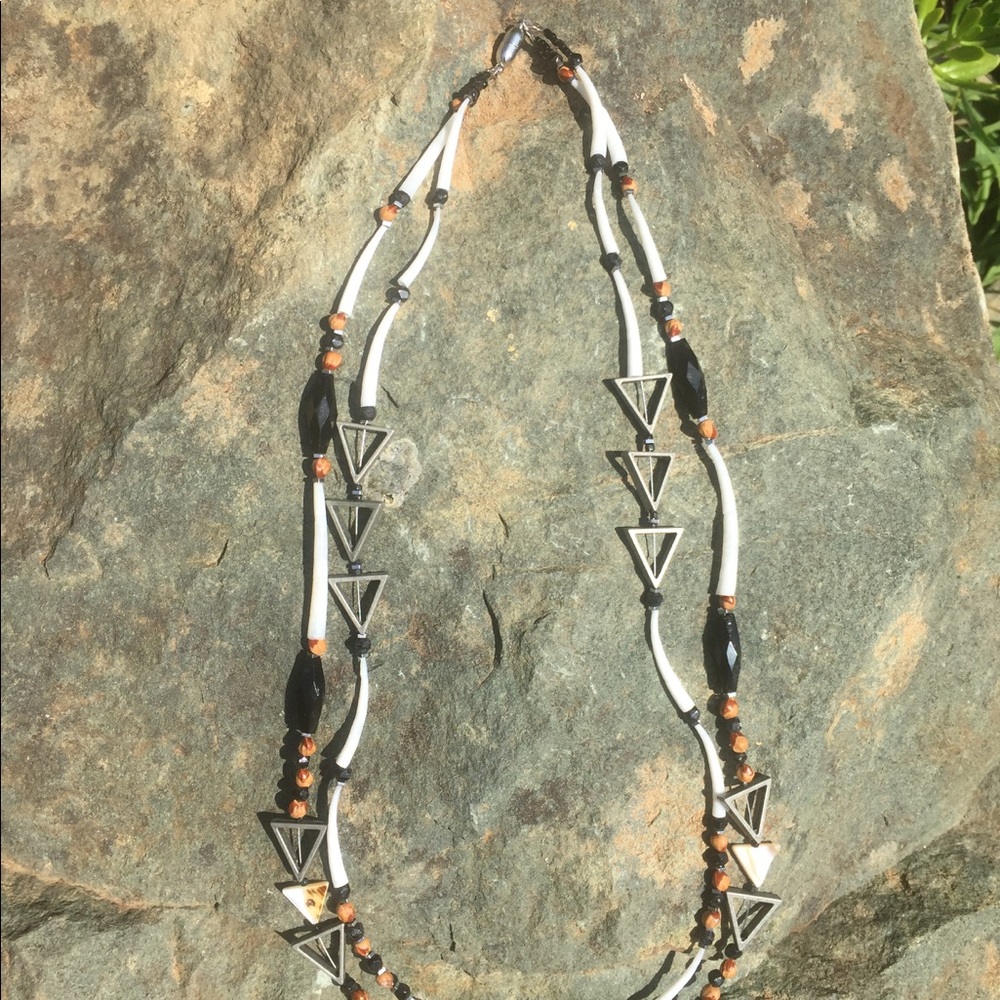 Two Strand Native American Necklace