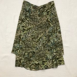Women's Floral Print Skirt
