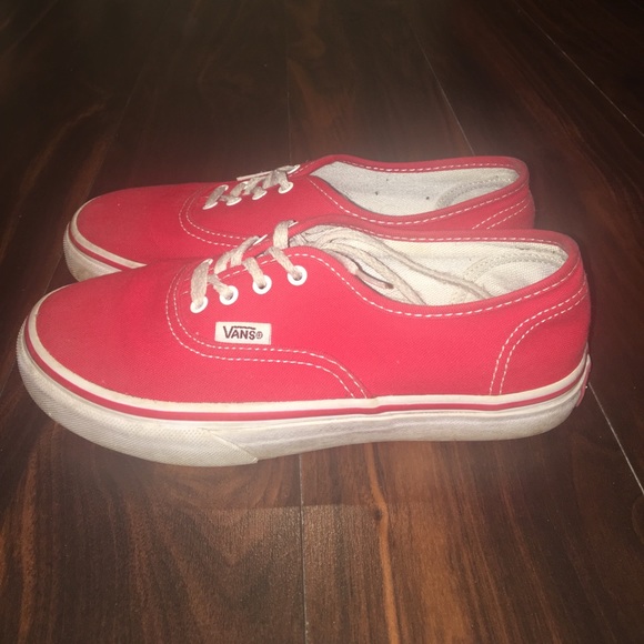 Red Vans - Picture 2 of 5