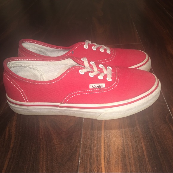 Red Vans - Picture 4 of 5