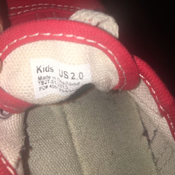 Red Vans - Picture 5 of 5