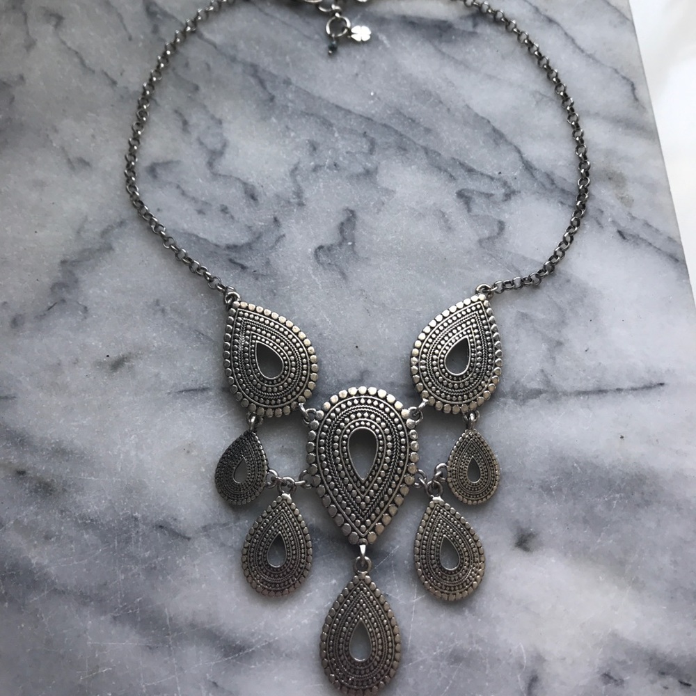 Reversible lucky brand necklace