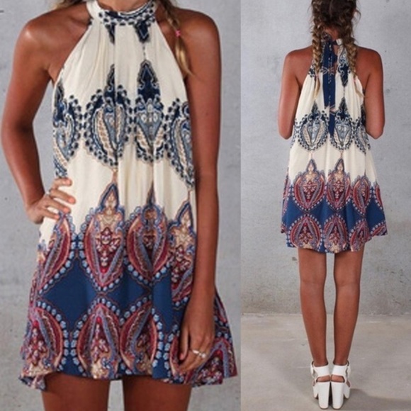 Dresses & Skirts - NEW boho dress!
