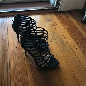 BRAND NEW CALL IT SPRING black high heels