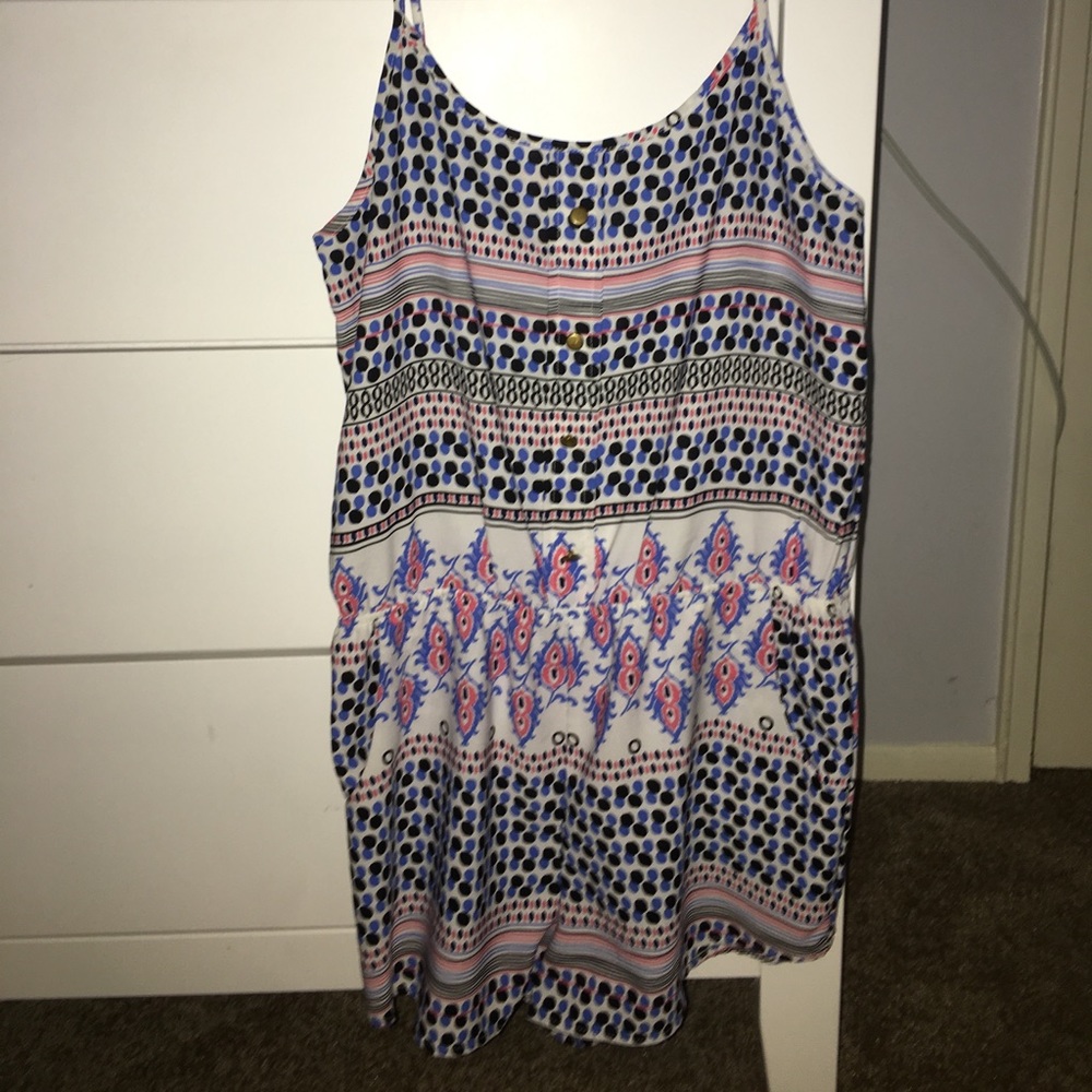 Colorful romper. Bought it from mandees.