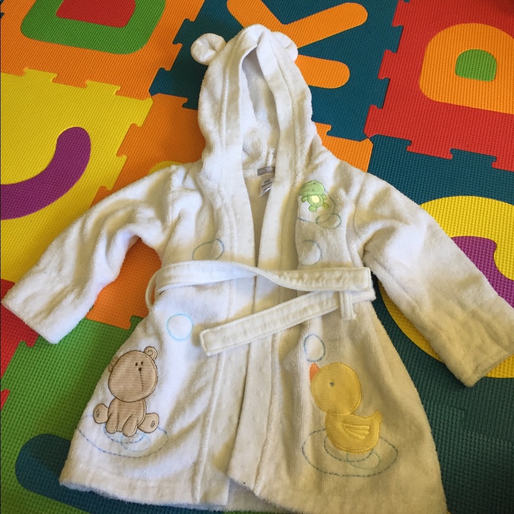 Baby bath robe