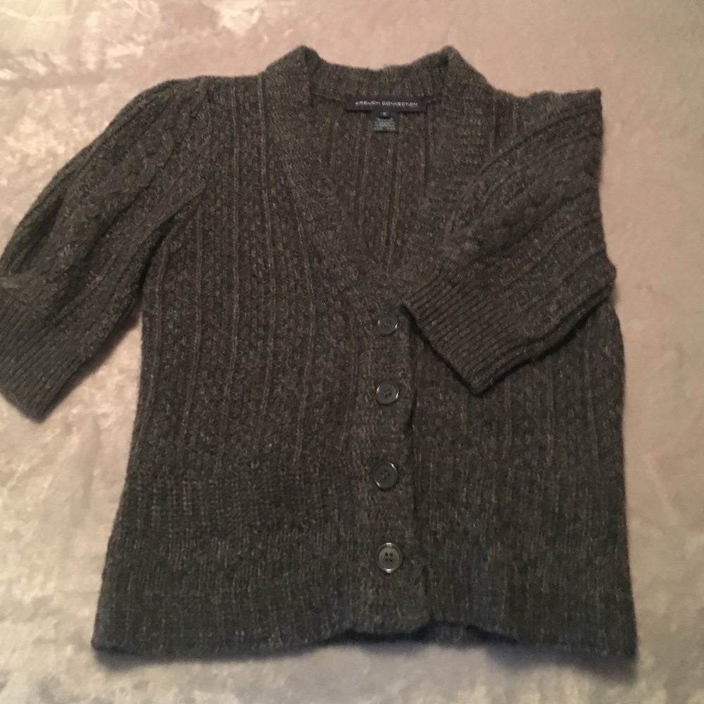 Size S French Connection sweater charcoal grey