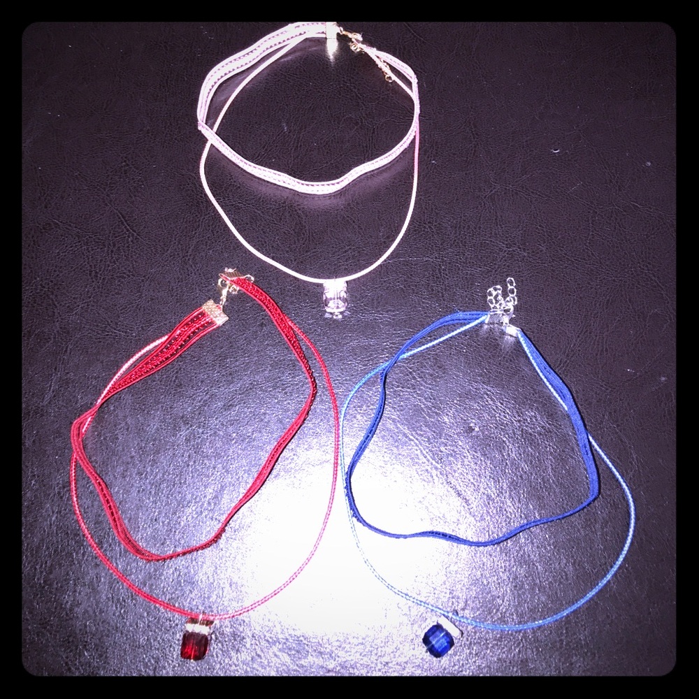 Bundle of three Super cute chokers. NWOT