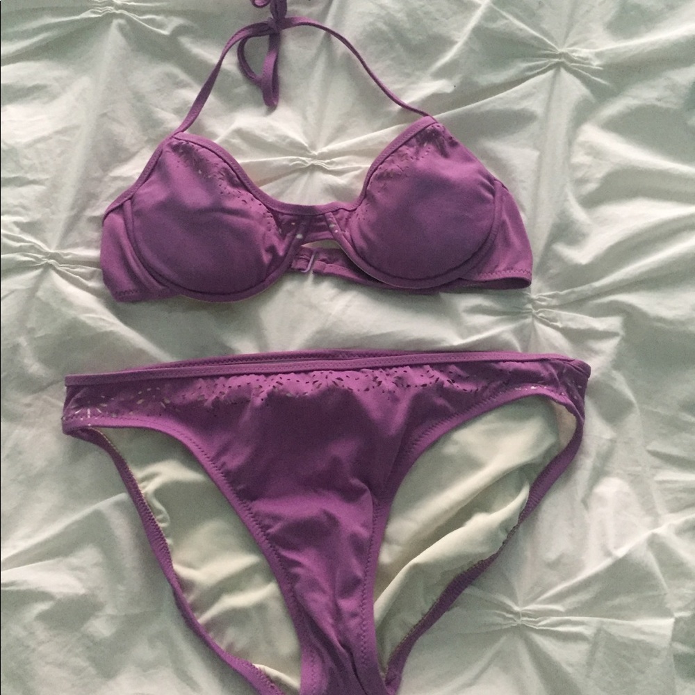 J Crew Light Purple Bikini