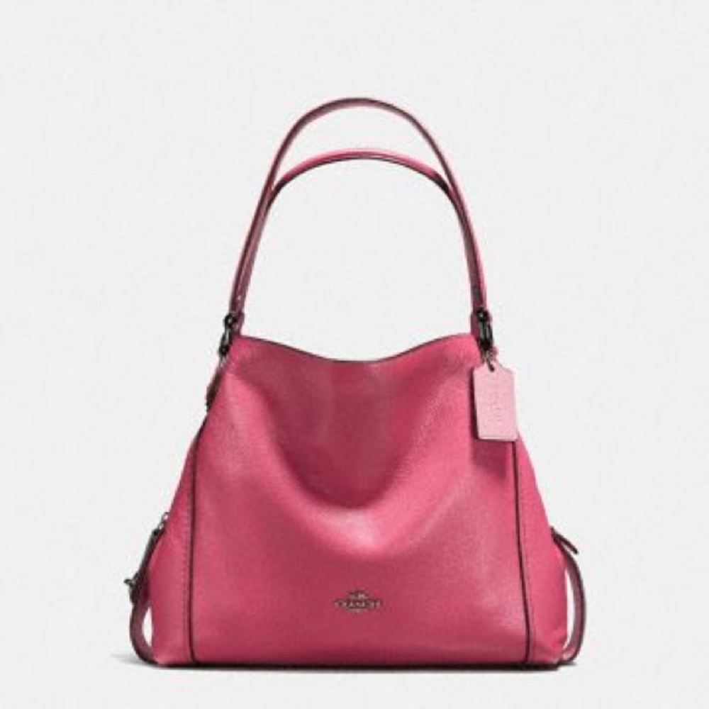 NWT Coach Edie 31 Shoulder Bag in Rouge
