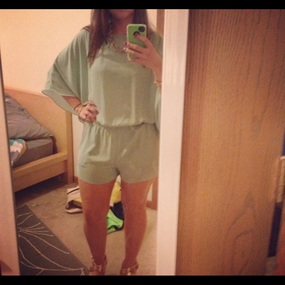 Nasty gal backless Romper