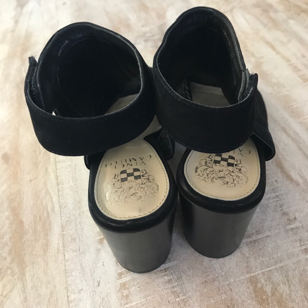 Vince Camuto Lavette  Peep Toe Bootie {Blk} 7.5,9 - Picture 4 of 8