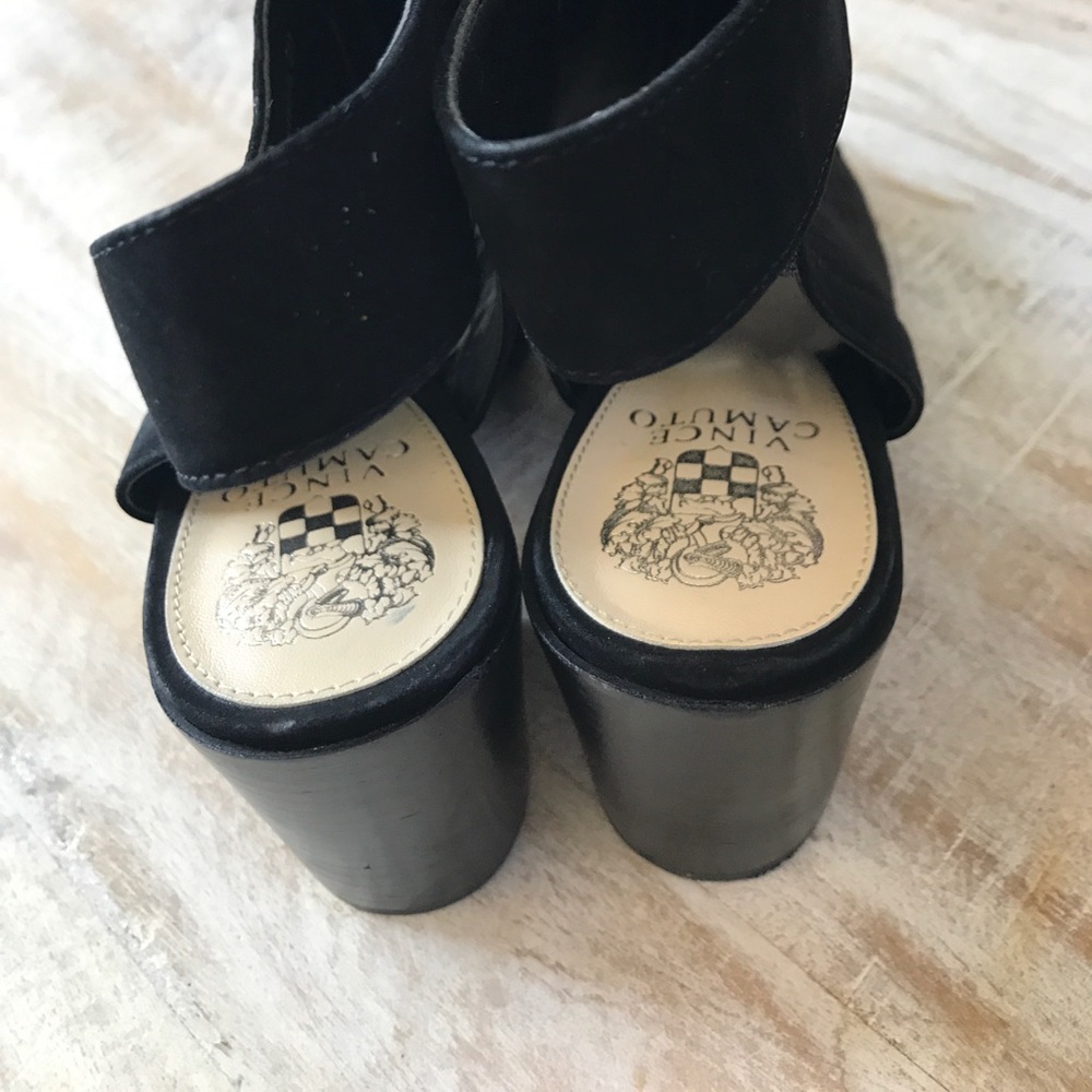 Vince Camuto Lavette  Peep Toe Bootie {Blk} 7.5,9 - Picture 7 of 8