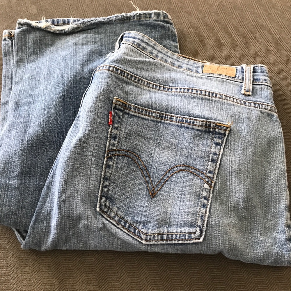 Boot cut Levi's 580 jeans