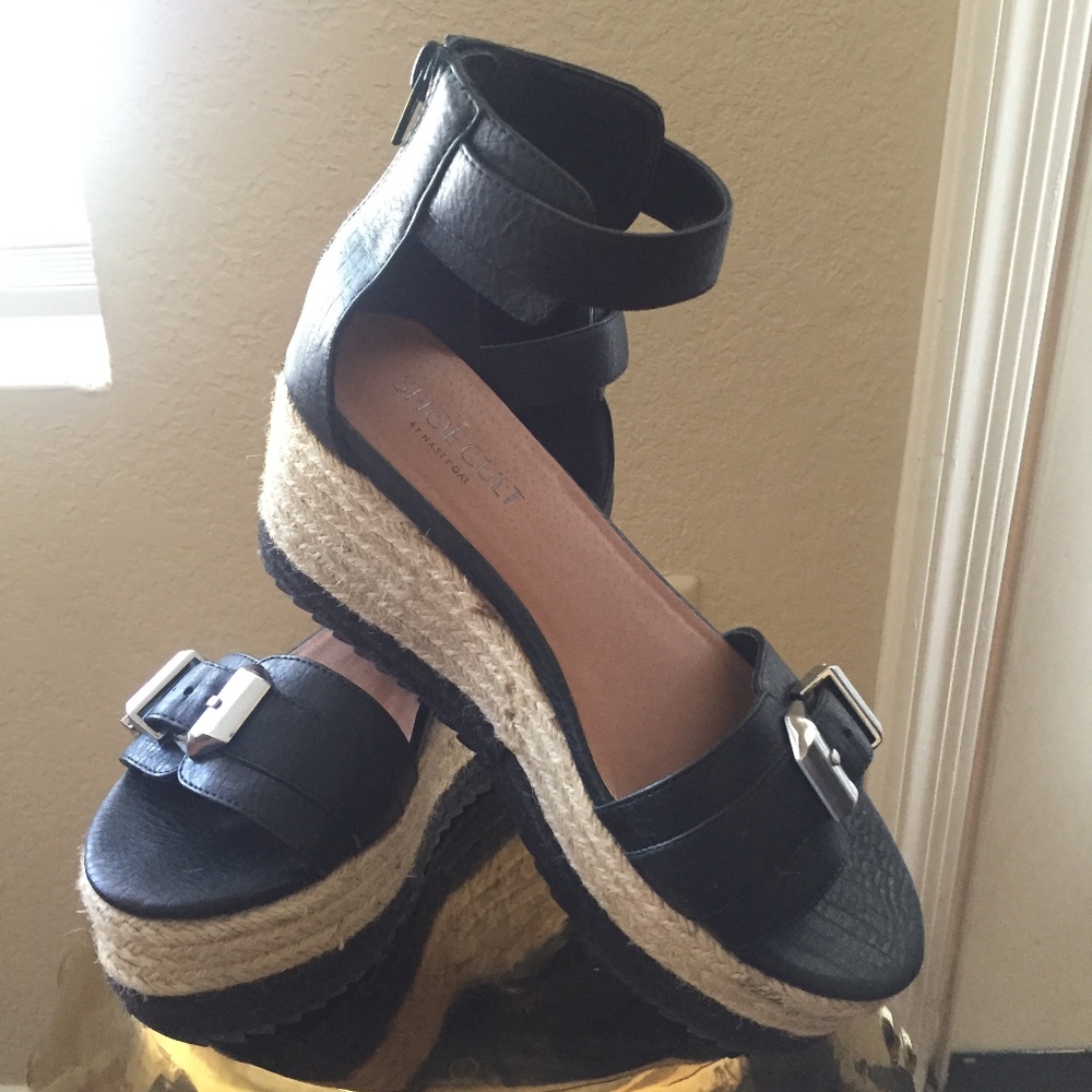 Shoe Cult Destination Flatform Espadrille 37/7